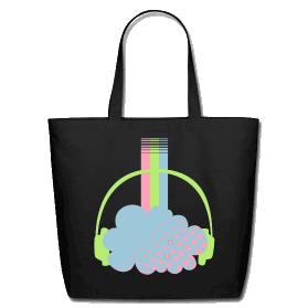 Let's Pump the Music Tote Bag