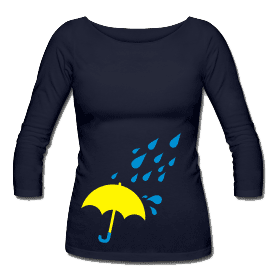 3/4 Sleeve Rainy Day Shirt
